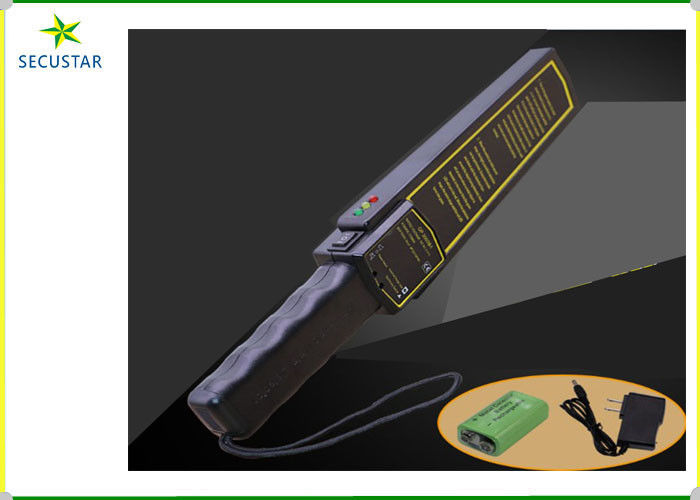 АБС металлоискателя Сефегуард материал портативного резиновый с сигналом тревоги звука/вибрации поставщик
